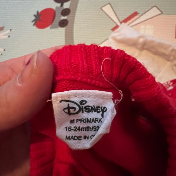Primark Disney 2 piece Christmas set size 18-24M - Picture 4 of 4